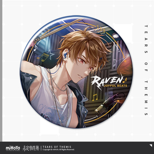 8th Anniversary Joyful Beats Series Tinplate Badge