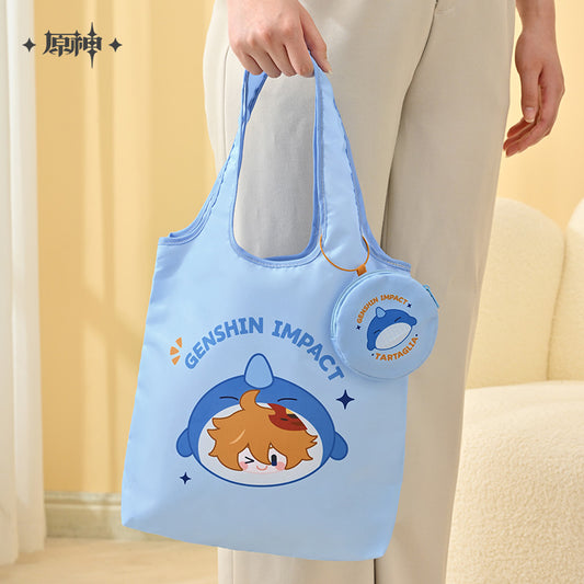 Teyvat Zoo Theme Series Folding Tote Bag