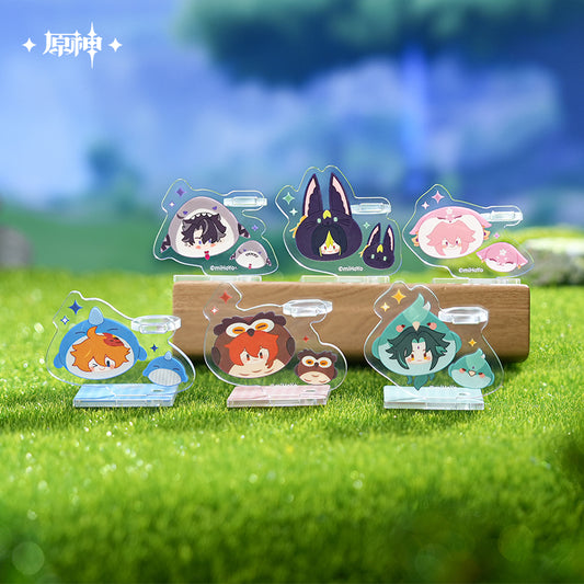 Teyvat Zoo Theme Series Acrylic Pen Holder
