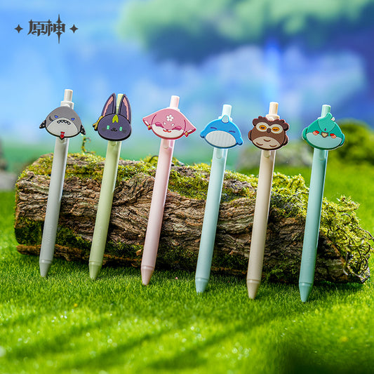 Teyvat Zoo Theme Series Gel Pen (2 pcs)