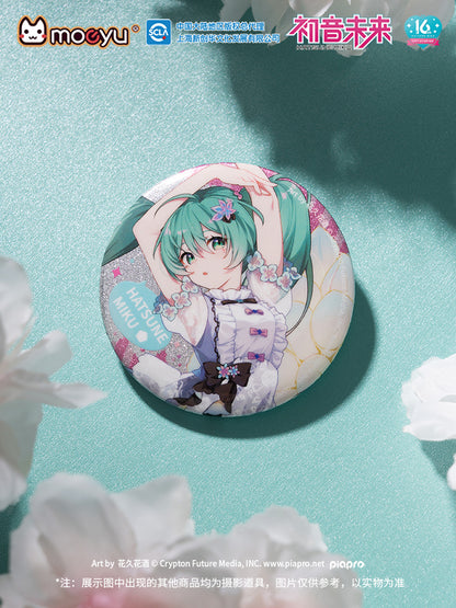 Memorial Badge Vocaloid! Hatsune Miku ACG Go Anime