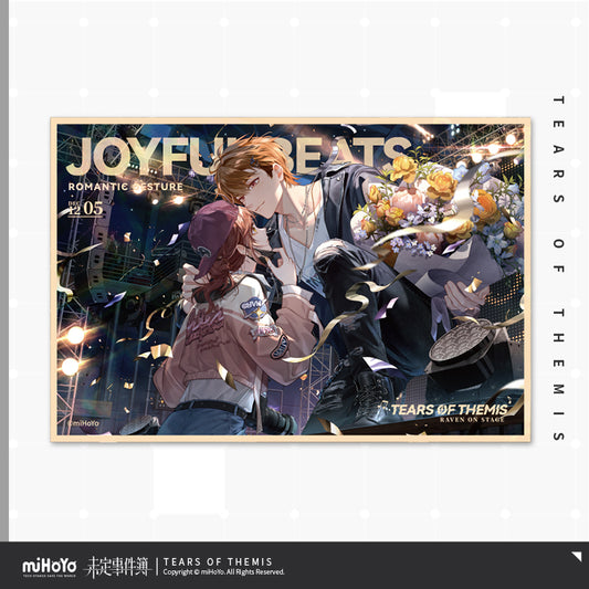 8th Anniversary Joyful Beats Series Acrylic Shikishi Cardboard