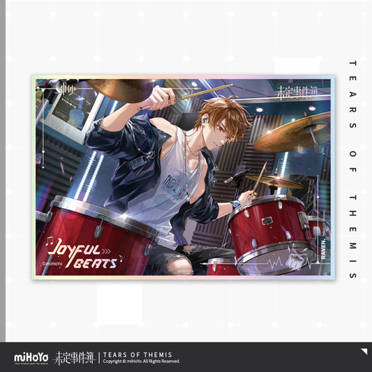 8th Anniversary Joyful Beats Series Decorative Shikishi Cardboard