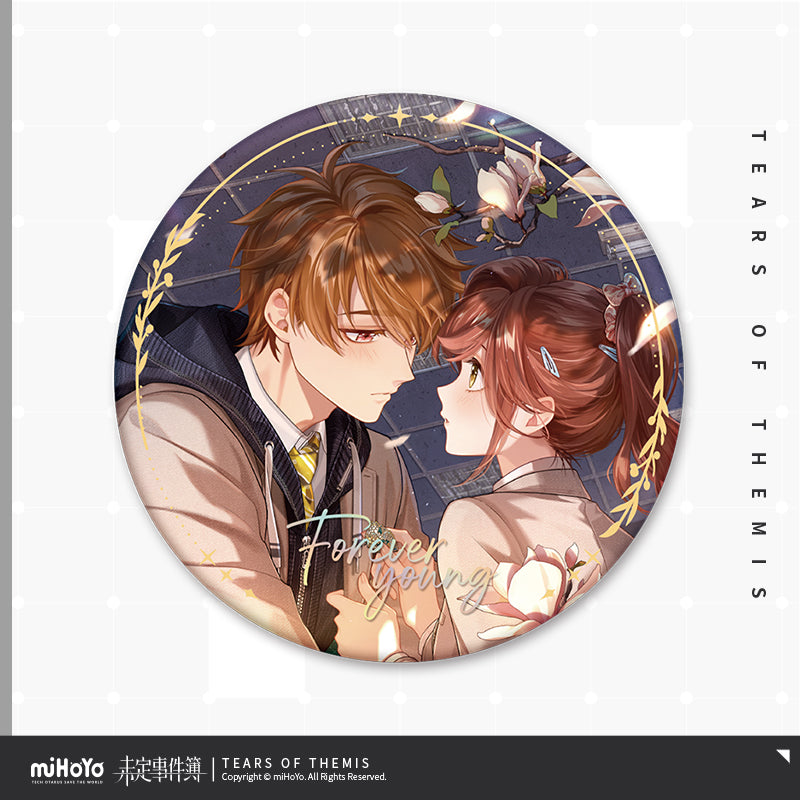 8th Anniversary Forever Young Series Double Badge