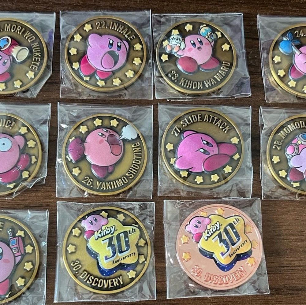 Kirby 30th Anniversary Collectable Medal Coin (Not For Sale)