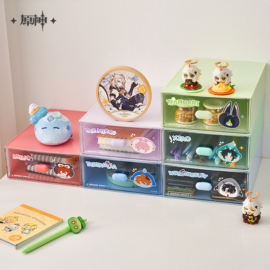 Teyvat Zoo Theme Series Desktop Storage Box