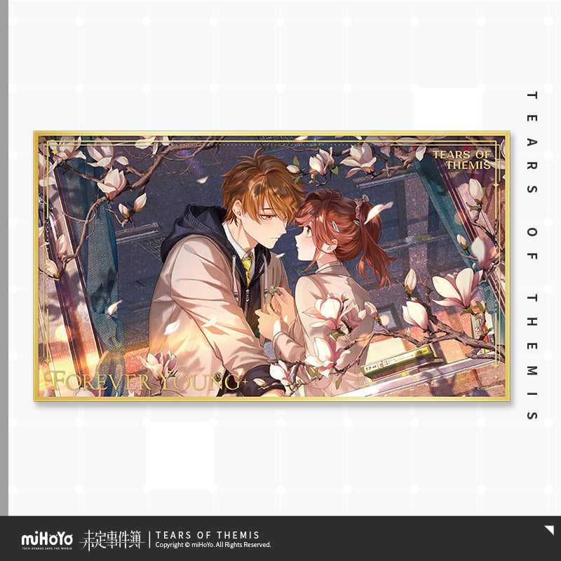 8th Anniversary Forever Young Series Acrylic Shikishi Cardboard