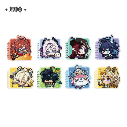 Chibi Character Series Spiral Notebook Natlan