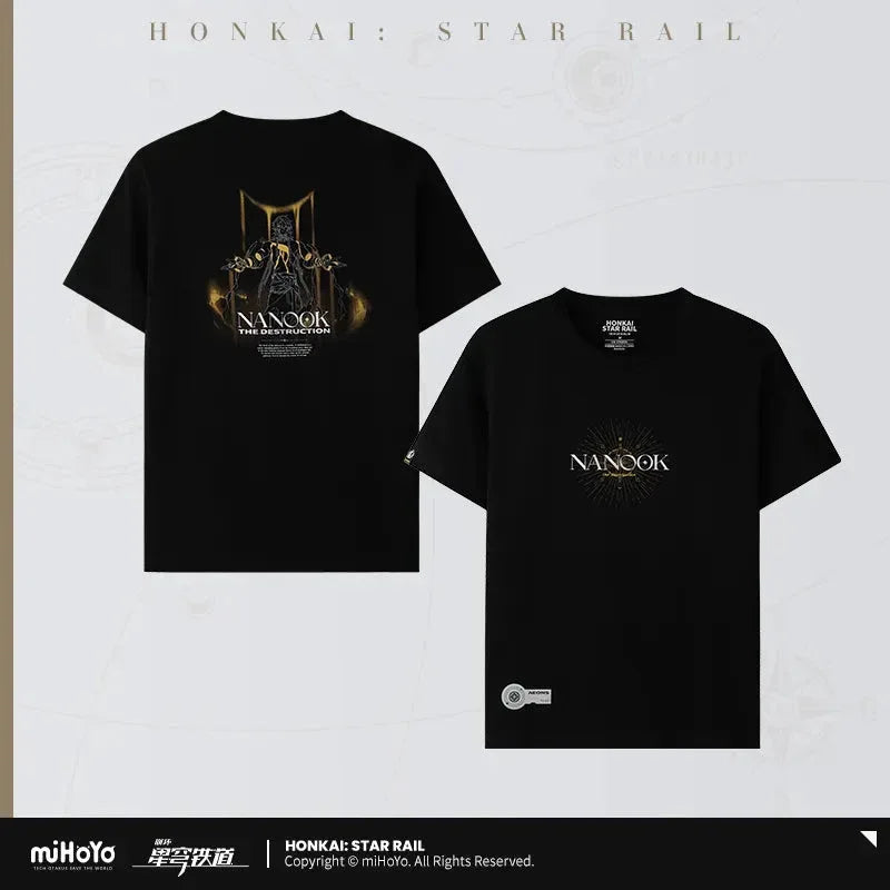 Honkai: Star Rail Fable Of Stars Series T-shirt Nanook / L ACG Go Anime www.acg-go.com Aha, Apparel, Fuli, IX, Lan, Nanook, Qlipoth, T-shirt, Yaoshi