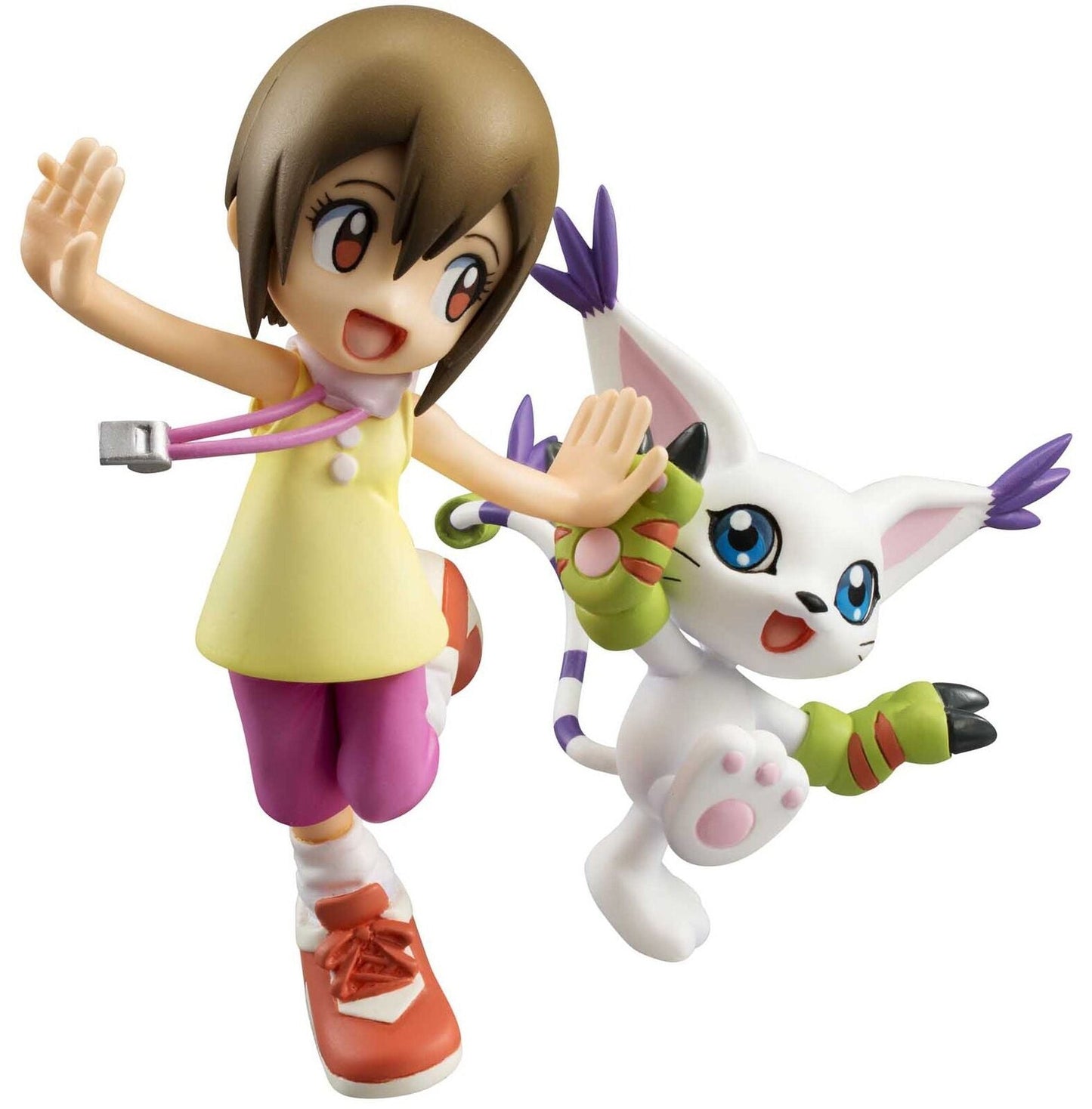 G.E.M Series Digimon Adventure Hikari Yagami & Tailmon Figure Megahouse