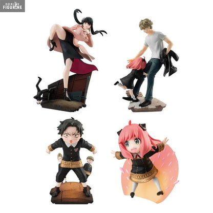 PVC Figure with Scene Mystery Box Spy x Family Random One ACG Go Anime