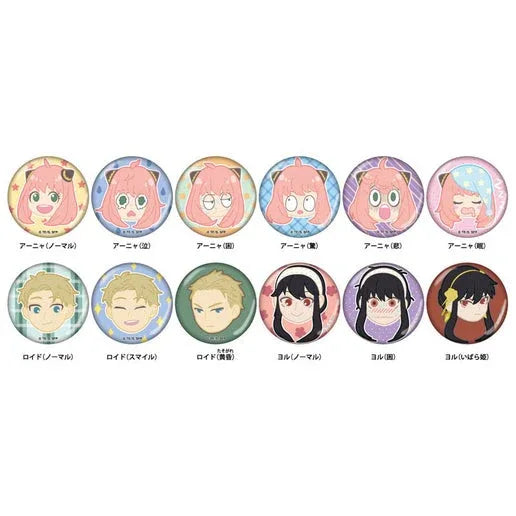 SPY & FAMILY Emotion Badge Vol.1 Mystery Box Spy x Family Random One ACG Go Anime www.acg-go.com Mystery Box