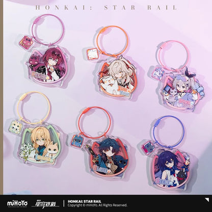 Little Cat Series Acrylic Keychain