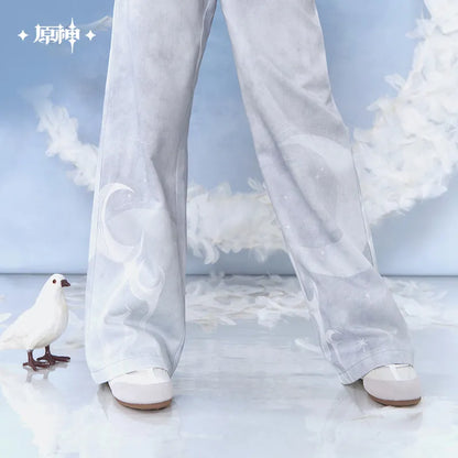 Genshin Impact Columbina Impression Series Printed Casual Trousers
