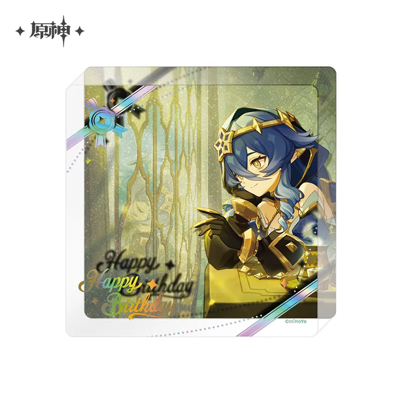 Genshin Impact The Day of Destiny Series Thick Acrylic Coaster 2025