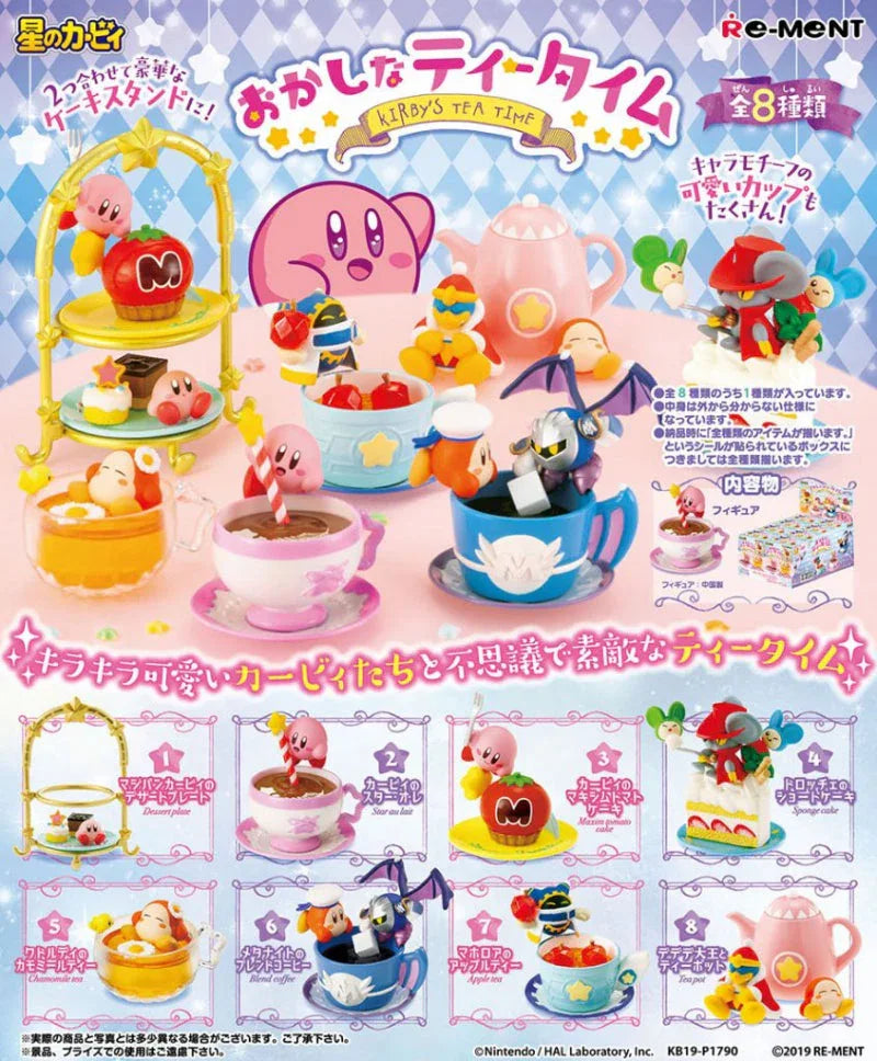 Re-Ment Funny Tea Time Mystery Box Kirby of the Stars Random One ACG Go Anime www.acg-go.com Mystery Box