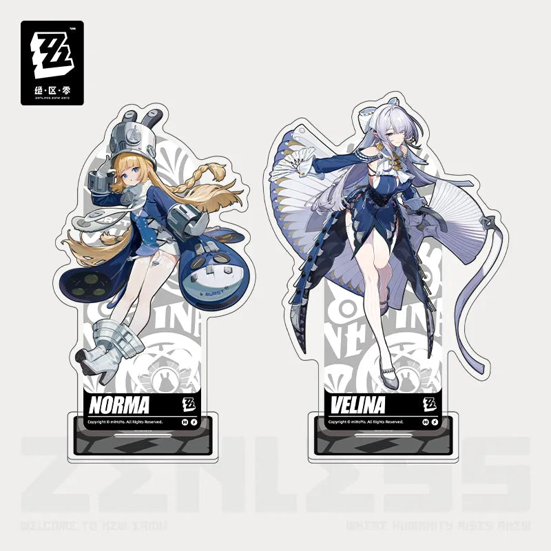 Zenless Zone Zero Artwork Series External Strategy Department Acrylic Stand