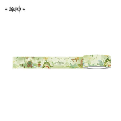 Aranara Series Stationery Genshin Impact Arama Washi Tape ACG Go Anime www.acg-go.com Aranara, Genshin Impact