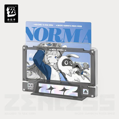 Zenless Zone Zero Mindscape Cinema Series External Strategy Department Compliance Authority Framed Acrylic Insert Set