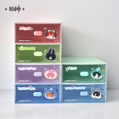 Teyvat Zoo Theme Series Desktop Storage Box