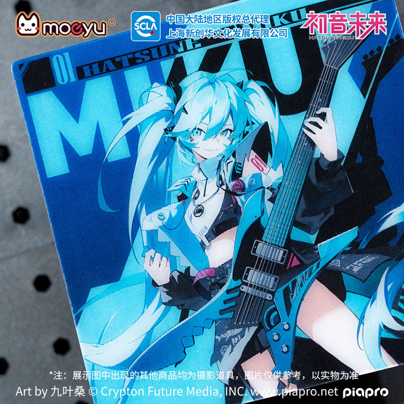 High Energy RAVE Series Raster Card Ornament Vocaloid! Hatsune Miku ACG Go Anime