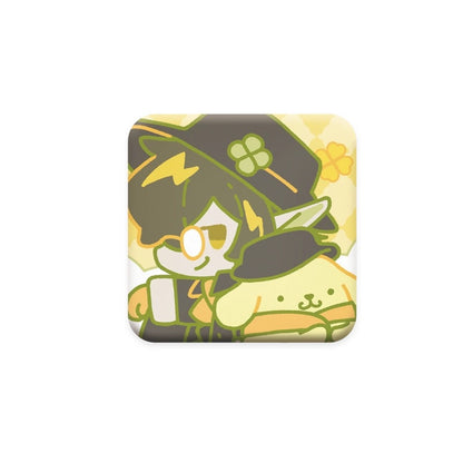 Arknights x Sanrio PU Badge