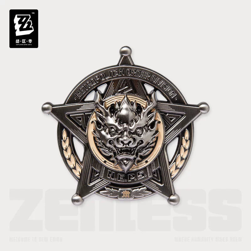 Zenless Zone Zero Faction Series Metal Badge Vol.5