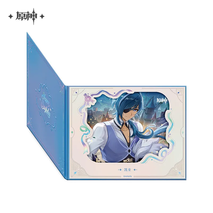 Genshin Impact The Day of Destiny Series Flip Page Window Shikishi Cardboard 2025