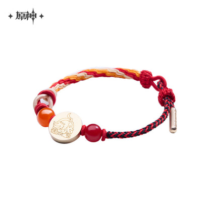 Character Impression Beaded Braided Bracelet