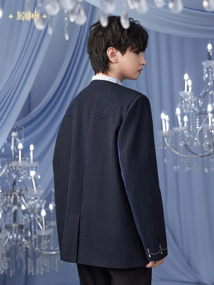 Furina Theme Impression Series Collarless Casual Jacket