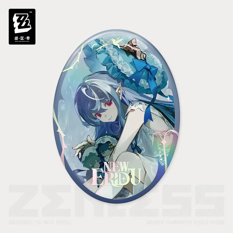 Concerto Channel Series Bury Your Tears With the Past Merch Vol.2 Zenless Zone Zero Badge Vivian ACG Go Anime www.acg-go.com Art Decor, Badge, Hugo, Vivian
