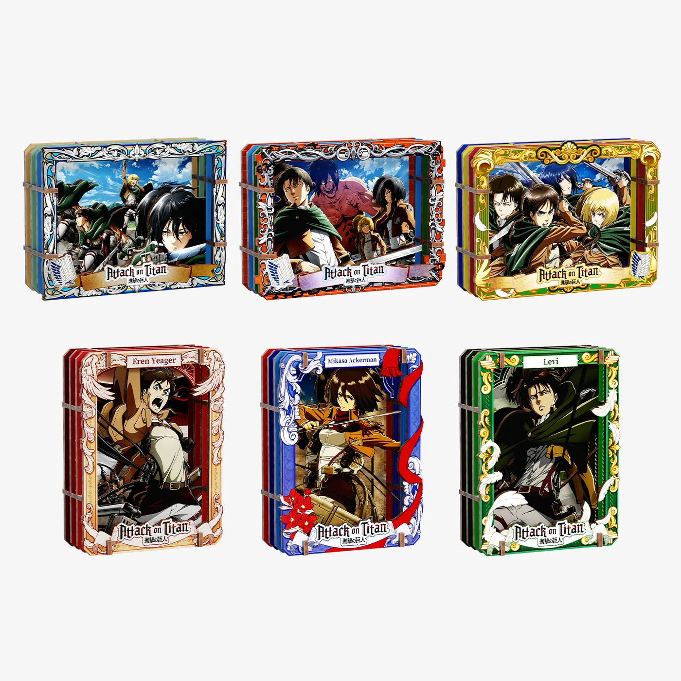 Attack on Titan Wooden Gallery-S Showdown Scenes Blind Box