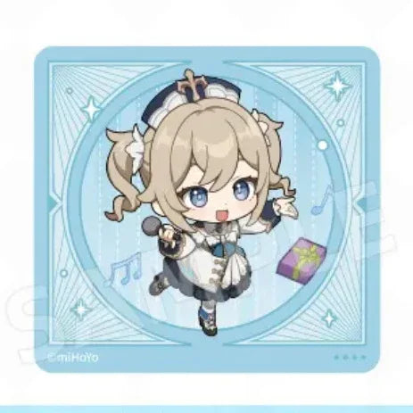 Barbara Coaster Freebie Barbara ACG Go Anime www.acg-go.com Barbara, Coaster, Genshin Impact, Tableware