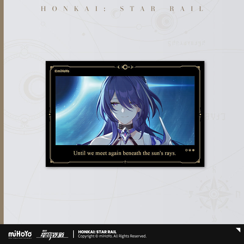 The Memories We Share Series Grating Laser Collection Card