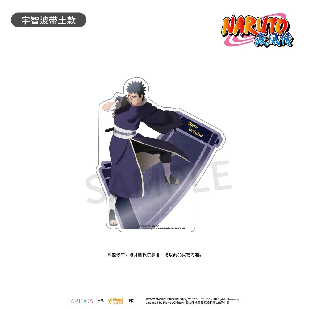 Artwork Acrylic Ornament Naruto Shippuden Obito Uchiha ACG Go Anime www.acg-go.com Art Decor, Itachi Uchiha, Kakashi Hatake, Madara Uchiha, Naruto Uzumaki, Sasuke Uchiha, Uchiha Obito