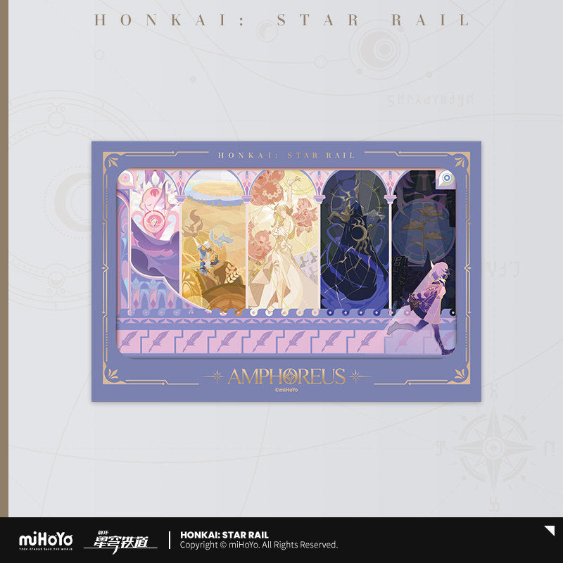 Honkai: Star Rail The Scroll of Re-Creation Series Grating Laser Collection Card