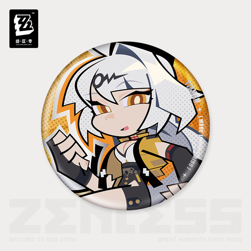 New Eridu Series Yunkui Summit Chibi Tinplate Badge