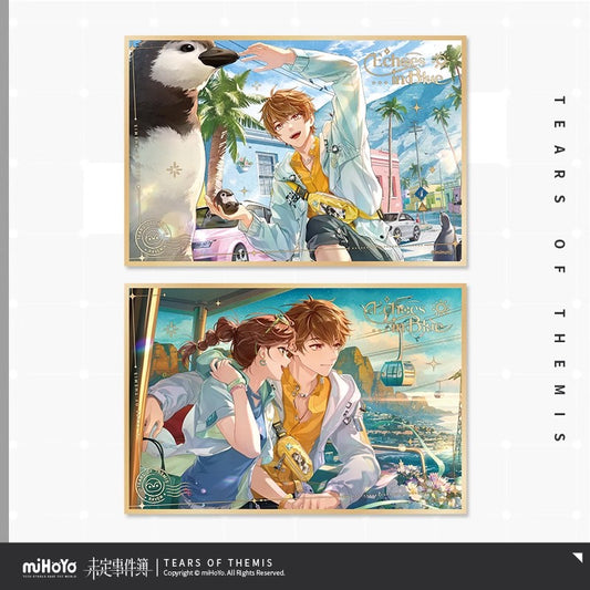 Echoes In Blue Series Acrylic Shikishi Cardboard