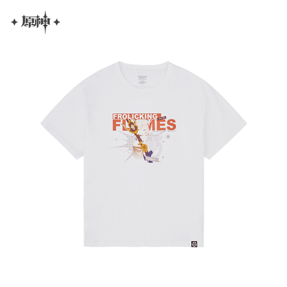 Genshin Impact Yoimiya Frolicking Flames T-shirt
