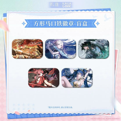Wuthering Waves x KAKACODE Resonance Cherished Moments Series Square Tinplate Badge Mystery Box