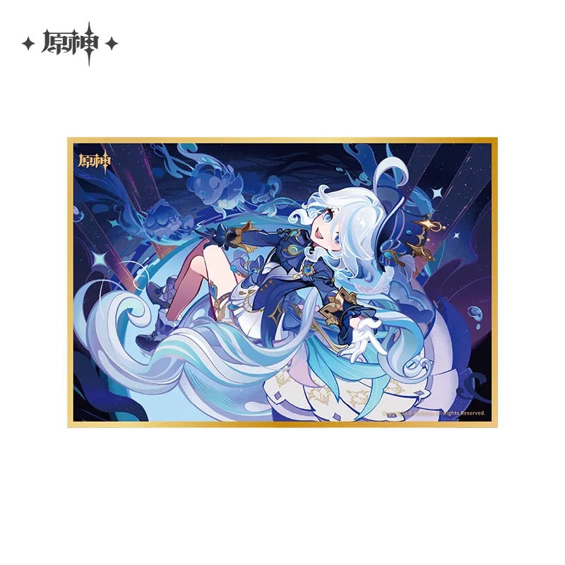 Genshin Impact Floating World Under the Moonlight Series Acrylic Shikishi Card Board