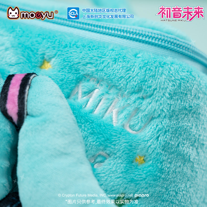 Squinting Eyes Series Plush Cosmetic Bag Vocaloid! Hatsune Miku ACG Go Anime