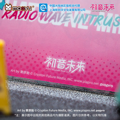 831 Radio Invasion Series Acrylic Block Vocaloid! Hatsune Miku ACG Go Anime