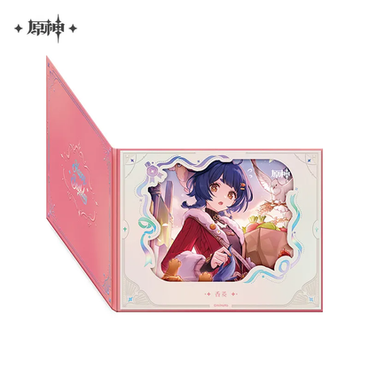 Genshin Impact The Day of Destiny Series Flip Page Window Shikishi Cardboard 2025