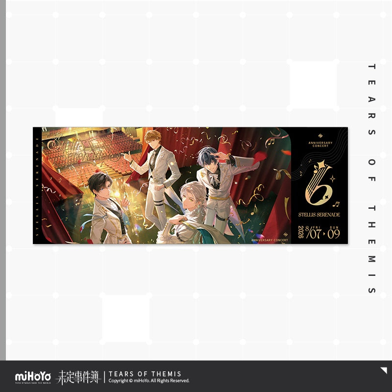 Tears of Themis Stellis Serenade Series Laser Commemorative Tickets & Ticket Holder Set