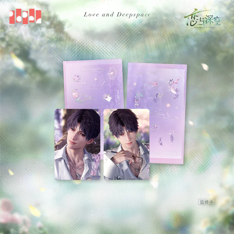 Love and Deepspace Spring and Flowers Series Mini Photo Card Set