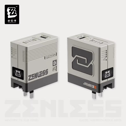 Zenless Zone Zero Rapid Power Pro Series 140W GaN Three-Port Fast Charging Adapter