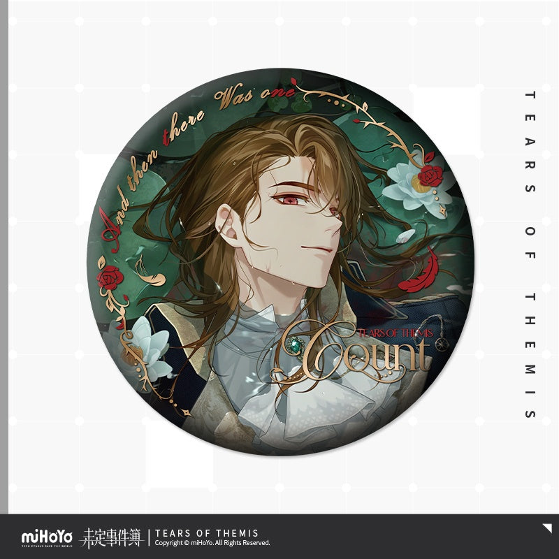 Tears of Themis Love & Wanderlust Series And Then There Was One Sereis Tinplate Badges & Decorative Chains