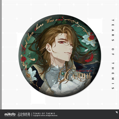 Tears of Themis Love & Wanderlust Series And Then There Was One Sereis Tinplate Badges & Decorative Chains