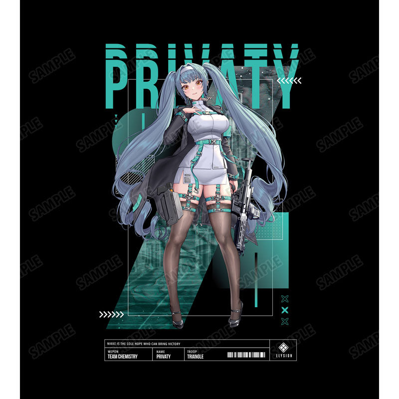 LOVECACAO Illustration PrivatyTactical Fashion Ver. Unisex BIG Silhouette T-shirt